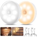 Lampe detecteur de mouvement interieur rechargeable usb, veilleuse detecteur de mouvement pour couloir ... Lampe detecteur de mouvement interieur rechargeable usb, veilleuse detecteur de mouvement pour couloir ...
