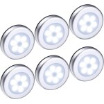 Lampe dtecteur de mouvement, veilleuse led, lampe de placard, aliment par batterie, lampe de nuit pour ...