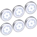 Lampe d�tecteur de mouvement, veilleuse led, lampe de placard, aliment� par batterie, lampe de nuit pour ...