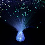 Lampe eclairante colore pour base en fibre optique etoile du ciel pour dcoration d'intrieur et extrieur ...