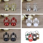 Lampe a huile rtro pour maison de poupe, meubles miniatures, jouet, nourriture, cuisine, accessoires ...