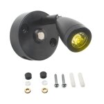 Lampe de lecture led dc12v - 24v, lampe de chevet pour bateau, camping - car, 3 couleurs, variable, avec ...