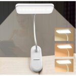 Lampe de lecture, liseuse lampe clip usb rechargeable portable, 3 couleurs, gradation progressive, 360 ... Lampe de lecture, liseuse lampe clip usb rechargeable portable, 3 couleurs, gradation progressive, 360 ...