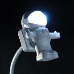 Lampe led d'astronaute pour enfants, usb flexible, cadeau pour ordinateur portable, pc, notebook, nouveaut�, ...