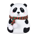 Lampe led color�e avec capteur tactile, design de dessin anim�, panda, rechargeable par usb, luminaire ...