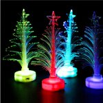 Lampe led color�e en fiber optique pour arbre de no�l, veilleuse de d�coration, cadeau de no�l pour enfants, ...