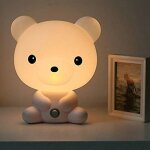 Lampe led en forme de panda, chien et ours, design de dessin anim�, id�al pour la chambre d'un enfant, ...