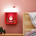 Lampe led pour maison de neige, mignon dessin animé père noël bonhomme de neige kitty poupée usb rechargeable ... Lampe led pour maison de neige, mignon dessin animé père noël bonhomme de neige kitty poupée usb rechargeable ...