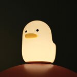 Lampe led en silicone avec détecteur de canard, design nordique mignon, design de dessin animé, luminaire ... Lampe led en silicone avec détecteur de canard, design nordique mignon, design de dessin animé, luminaire ...