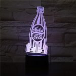Lampe led vid�o nuka cola change couleur usb veilleuse et d�coration aide nuit sommeil cadeau