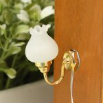 Lampe murale miniature r�tro led en forme de tulipe, 5v, avec c�ble, luminaire d�coratif pour maison ...