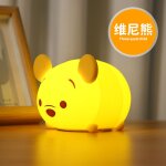 Lampe de nuit mignonne disney avec ours a la myrtille en silicone pour chambre a coucher protection des ... Lampe de nuit mignonne disney avec ours a la myrtille en silicone pour chambre a coucher protection des ...