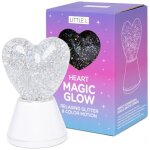 Lampe a paillettes magic glow c?ur