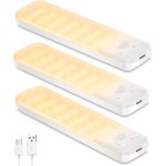 Lampe de placard 15 cm lampe led avec dtecteur de mouvement, rglette led cuisine luminosit rglable, ...