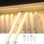 Lampe de placard lot de 2, 43cm 3000k lumiere placard détecteur de mouvement sans fil 2500mah lampe placard ... Lampe de placard lot de 2, 43cm 3000k lumiere placard détecteur de mouvement sans fil 2500mah lampe placard ...