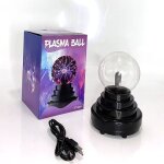 Lampe plasma boule de cristal magique, nouveaut, veilleuse de dcoration pour chambre a coucher, cadeau ...