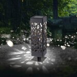 Lampe solaire led a induction, impermable, eclairage d'extrieur, piquets de pelouse, contrle de la ...