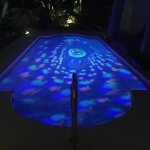 Lampe sous - marine multi - documents a motif de poisson, projecteur de fontaine, 4 couleurs, a piles, ... Lampe sous - marine multi - documents a motif de poisson, projecteur de fontaine, 4 couleurs, a piles, ...