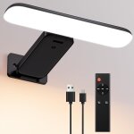 Lampe pour tableau batterie rechargeable, applique murale d'intrieur led sans fil, 3 tempratures de ...