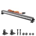 Lampe de toit en m�tal 16 / 22led barre lumineuse multimode ax - 526 pour voiture sur chenilles 1 / 10 ...