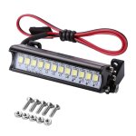 Lampe de toit universelle a 12 led, 55mm, lumi�re vive, mod�le de camion, barre pour mod�le de voiture ...