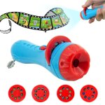 Lampe torche pour enfants, mini projecteur coulissant, jouet, histoire de sommeil, jouet educatif, lampe ...