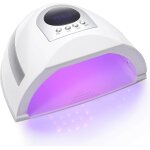 Lampe uv s�che ongles, 268w lampe uv led ongles gel professionnel avec 4 minuteries, s�choirs a ongles ...
