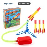 Lance - fusée a pression aérienne pour enfants, jouet educatif, compétitif, interactif, multijoueur, ... Lance - fusée a pression aérienne pour enfants, jouet educatif, compétitif, interactif, multijoueur, ...