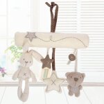 Landau pour nouveau - n�, sonnette de lit, poussette souple, hochet suspendu, jouet, animal, accessoires ...