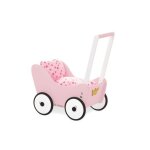 Landau rose pour poupes lea
