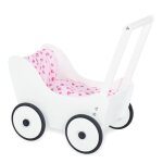 Landau blanc pour poupes maria