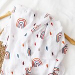 Langes en mousseline pour bébé, 120 coton, couverture douce pour, serviette de bain ronde, sac de nuit, ... Langes en mousseline pour bébé, 120 coton, couverture douce pour, serviette de bain ronde, sac de nuit, ...