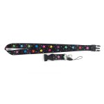 Lanire  boucle  motif d'toile de tournesol, sangle de cou, porte - cls pour accrocher des cls, ...
