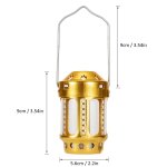 Lanterne à bougie portable en alliage d'aluminium, lanterne suspendue pour pêche de nuit, camping en ... Lanterne à bougie portable en alliage d'aluminium, lanterne suspendue pour pêche de nuit, camping en ...