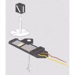 Lanterne daiguillage h0 m�rklin 74470 2 pc(s) - marklin