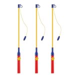 Lanterne electrique lumineuse pour enfants, jouet, 3 / 6 pi�ces, 42cm, portable, avec led, p�le festif, ...