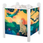 Lanterne magique savane - blanc