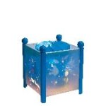 Lanterne veilleuse magique le petit prince bois blanc