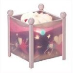Lanterne veilleuse magique princesses bois blanc Lanterne veilleuse magique princesses bois blanc