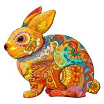 L lapin 230pcs - empereur penecoladults puzzle animal en bois, jouets de dcompression pour enfants, ...