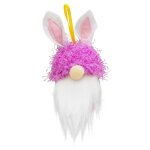 Lapin en peluche décoration de pâques, joli pot a bonbons en forme de lapin innovant, mini poupée en ... Lapin en peluche décoration de pâques, joli pot a bonbons en forme de lapin innovant, mini poupée en ...
