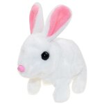 Lapin en peluche electrique, jouet interactif, poupe en peluche douce, animal de compagnie avec son, ...