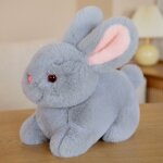 Lapin en peluche, petit lapin blanc, poupée, lapin, mascotte de l'année, zodiaque, lapin gris - 15 cm ... Lapin en peluche, petit lapin blanc, poupée, lapin, mascotte de l'année, zodiaque, lapin gris - 15 cm ...