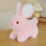 Lapin en peluche, petit lapin blanc, poupée, lapin, mascotte de l'année, zodiaque, lapin rose - 15 cm ... Lapin en peluche, petit lapin blanc, poupée, lapin, mascotte de l'année, zodiaque, lapin rose - 15 cm ...