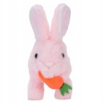 Lapin en peluche réaliste, jouet interactif pour les parents, 9 ans Lapin en peluche réaliste, jouet interactif pour les parents, 9 ans