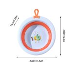 Lavabo pliable portable pour bébé, baignoire ronde pliable, gain de place, multi - usage durable, bain ... Lavabo pliable portable pour bébé, baignoire ronde pliable, gain de place, multi - usage durable, bain ...