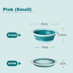 Lavabo pliant portable pour bb, ark en silicone pour enfants, bassin de rangement pour la maison, baignoire ...