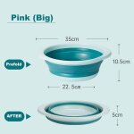 Lavabo portable en silicone pour enfants, ark pliant pour bb, bassin de rangement pour la maison, baignoire ...