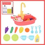 Lavabo a vaisselle pour enfants with frog interactive toy for household jouet electrique de lavage de ...