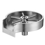 Lave - tasse haute pression, libérez vos mains, nettoyeur de biberons en acier inoxydable, rinçage de ... Lave - tasse haute pression, libérez vos mains, nettoyeur de biberons en acier inoxydable, rinçage de ...